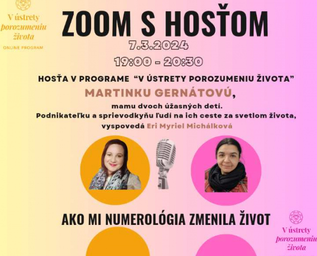 HOSŤ V PROGRAME – V ústrety porozumeniu života pod vedením Livie Danningerovej a Eri Michi